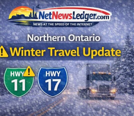 March 12–14, 2026 Traveller’s Forecast Thunder Bay, Thunder Bay weather, Thunder Bay forecast, CYQT, Thunder Bay Airport, Weather Underground CYQT, Environment Canada Thunder Bay, March 12 2026, March 13 2026, snow tonight, blowing snow, local blowing snow, special weather statement, snowfall, wind gusts 50 km/h, wind gusts 60 km/h, easterly wind, northeast wind, northwest wind