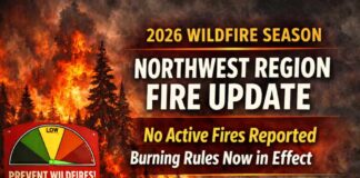 Northwest Region starts Wildfire Season with no active Fires – Ontario reminds residents of burning rules 2026 wildfire season update for northwest