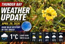 April 29, 2026: Thunder Bay Weather Forecast – Grey Skies, Chilly Air, and a Curious Sky Mystery Thunder Bay Weather for April 29 2026