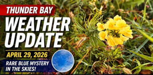 April 29, 2026: Thunder Bay Weather Forecast – Grey Skies, Chilly Air, and a Curious Sky Mystery Thunder Bay Weather for April 29 2026
