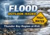 Flood outlook issued for Thunder Bay region as rain, thaw and frozen ground raise runoff risks Flood warning and stormy outlook