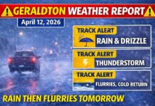 April 12, 2026: Geraldton Weather Report — Rain, Drizzle, and a Spring Tease Before Another Sharp Cooldown Geraldton weather report_ April 12, 2026