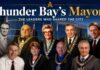 Thunder Bay’s Mayors: The Leaders Who Shaped the City Since Amalgamation Thunder Bay mayors, Saul Laskin, Walter Assef, Dusty Miller, Jack Masters, David Hamilton, Ken Boshcoff, Lynn Peterson, Keith Hobbs, Bill Mauro