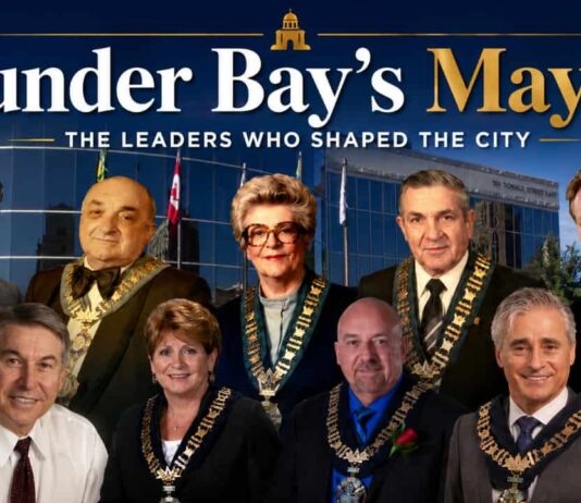 Thunder Bay’s Mayors: The Leaders Who Shaped the City Since Amalgamation Thunder Bay mayors, Saul Laskin, Walter Assef, Dusty Miller, Jack Masters, David Hamilton, Ken Boshcoff, Lynn Peterson, Keith Hobbs, Bill Mauro