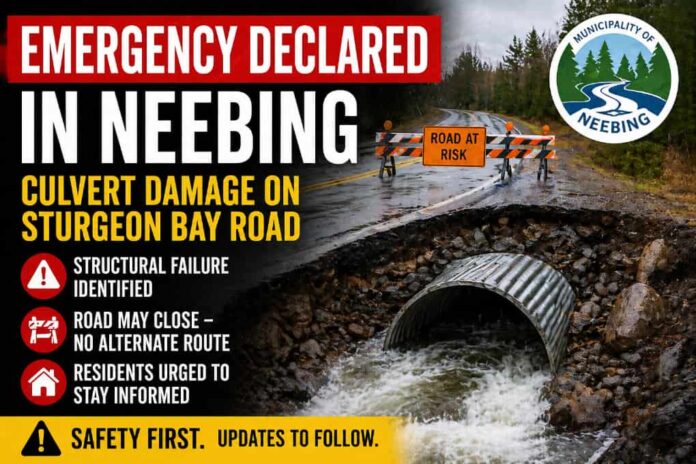 Neebing State of Emergency April 26 2026