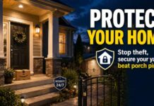 How to protect your home, yard and packages from theft with better lighting, locks and cameras How to protect your home, yard and packages from theft with better lighting, locks and cameras