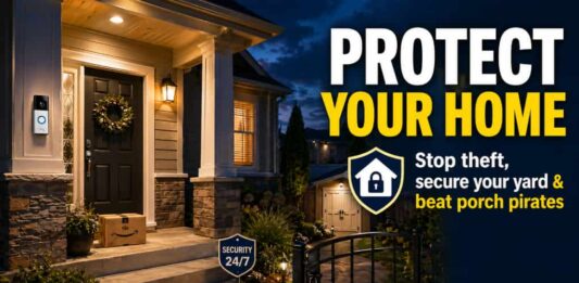 How to protect your home, yard and packages from theft with better lighting, locks and cameras How to protect your home, yard and packages from theft with better lighting, locks and cameras