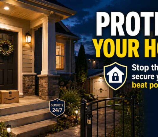 How to protect your home, yard and packages from theft with better lighting, locks and cameras How to protect your home, yard and packages from theft with better lighting, locks and cameras