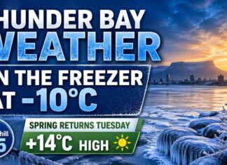 April 20, 2026: Thunder Bay Starts in the Freezer Before Spring Peeks Back In Tuesday Thunder Bay April 20 2026