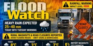 Thunder Bay Weather Update: Rainfall Warning Upgraded as Rural Washouts and Road Closures Reported Thunder Bay April 27 2026 Weather Update Flood Watch