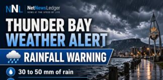 April 22, 2026: Thunder Bay Weather Alert — Heavy Rainfall Warning as Wet Weather Moves In Thunder Bay Weather Alert April 22 2026