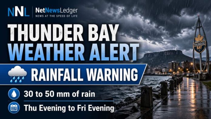 Thunder Bay Weather Alert April 22 2026
