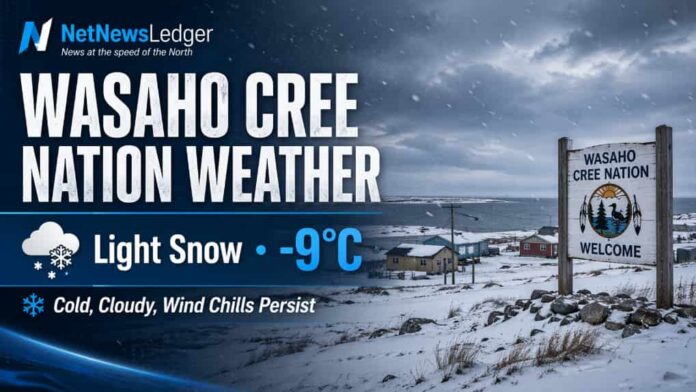 Wasaho Cree Weather Update April 22 2026