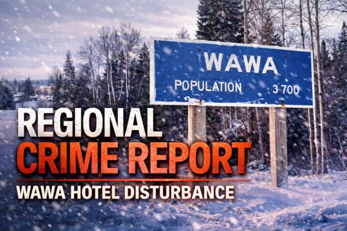 Wawa, OPP, Superior East OPP, intimate partner violence, methamphetamine, fentanyl, cocaine, firearms charges, regional crime, Northern Ontario