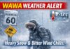 April 6, 2026: Wawa Weather Update — Heavy Flurries, Blowing Snow, and Bitter Wind Chills Wawa Weather alert April 6 2026