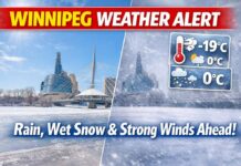 April 6, 2026: Winnipeg Faces Quiet Cold Tonight Before Alberta Clipper Brings Wet Snow Midweek Winnipeg WEATHER ALERT April 6 2026