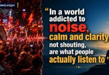 Want to be heard? Stop yelling In a world addicted to noise, people are not looking for more shouting. They are looking for calm, clarity and someone worth trusting