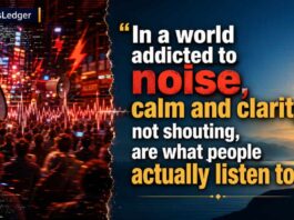 Want to be heard? Stop yelling In a world addicted to noise, people are not looking for more shouting. They are looking for calm, clarity and someone worth trusting