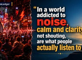 Want to be heard? Stop yelling In a world addicted to noise, people are not looking for more shouting. They are looking for calm, clarity and someone worth trusting