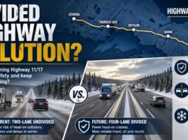 Looking for Real Solutions for Highway 11 and Highway 17 in Ontario North divided highway solution for Highway 11 and 17