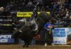 Jeremy Maisonneuve wins first PBR Canada Cup Series title in Brandon, climbing to No. 2 nationally Championship Saturday Photos (Courtesy Covy Moore)