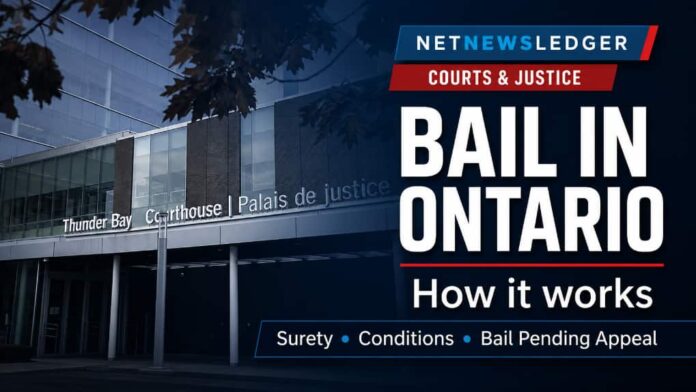 Bail in Ontario Courts and Legal