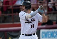 Thunder Bay Border Cats Hot Bats Blast Rochester Honkers 15-7 Border Cats Alex Kean brought home the win