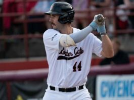 Thunder Bay Border Cats Hot Bats Blast Rochester Honkers 15-7 Border Cats Alex Kean brought home the win