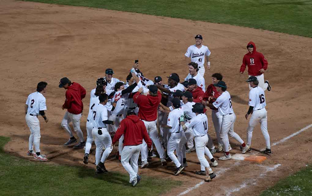 Border Cats Celebrate Opening Night Win