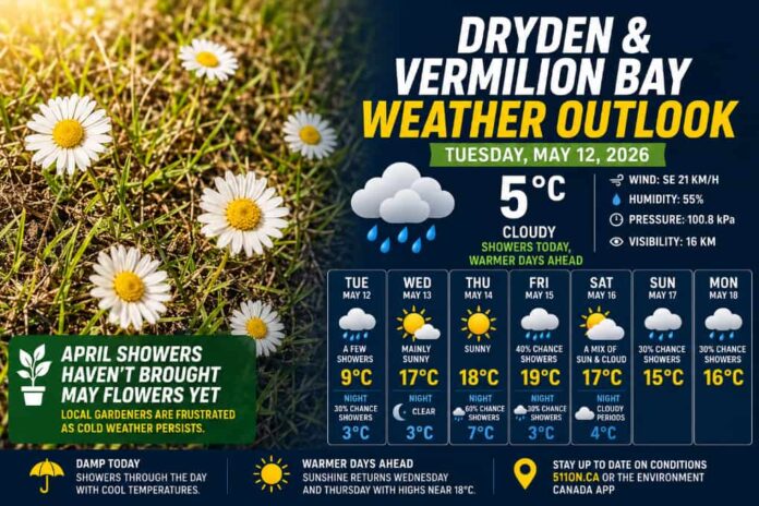 Dryden and Vermilion Bay Weather May 12 2026 Dryden and Vermilion Bay Weather May 12 2026
