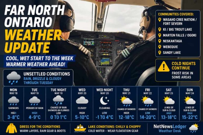 Far North Ontario Forecast May 18 2026