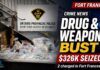 Fort Frances OPP charge two after $326K drug and weapons seizure Fort Frances Drugs and Weapons Bust