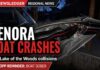 Kenora OPP report two Lake of the Woods boat crashes and urge sober, cautious boating Kenora OPP Marine Collisions crashes May 30 2026