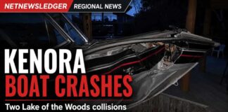Kenora OPP report two Lake of the Woods boat crashes and urge sober, cautious boating Kenora OPP Marine Collisions crashes May 30 2026