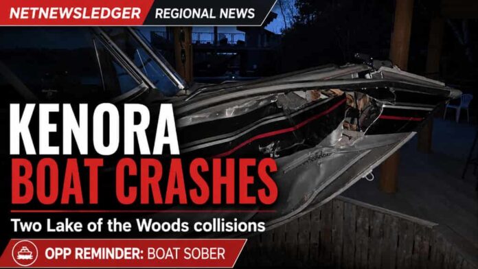 Kenora OPP Marine Collisions crashes May 30 2026