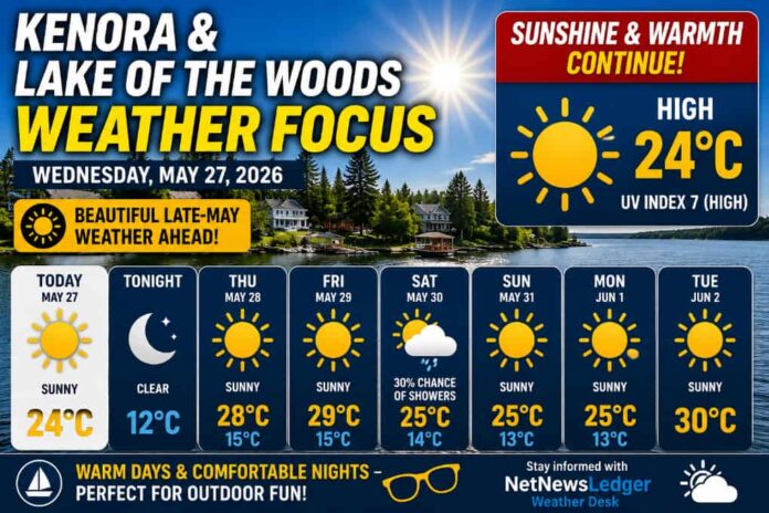 Kenora Weather Focus May 27 2026 Kenora Weather Focus May 27 2026