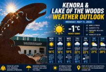 Kenora and Lake of the Woods Weather Outlook – Warm Spring Weather Arrives This Week Kenora Weather May 11 2026