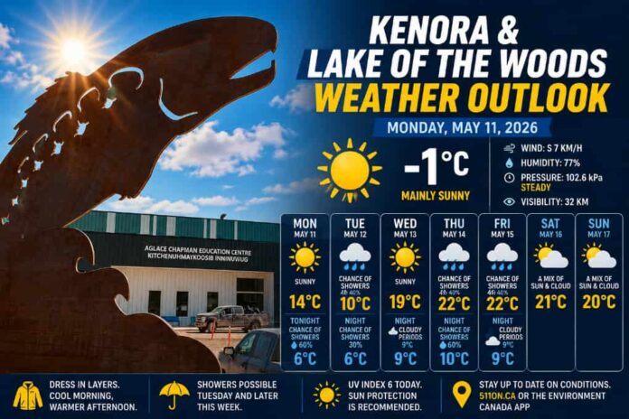 Kenora Weather May 11 2026