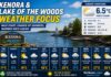 Kenora and Lake of the Woods Weather Focus – May 21, 2026: Mild Start, Warmer Days Ahead Kenora and Lake of the Woods May 21 2026 Weather Focus