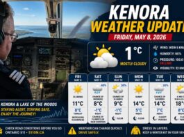 Kenora and Lake of the Woods Weather Outlook – Spring Keeps Teasing Northwestern Ontario Kenora and Lake of the Woods Wather May 8 2026