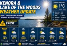 Kenora and Lake of the Woods Weather Update – May 20, 2026: Frosty Start, Summer Warm-Up Ahead Kenora and Lake of the Woods Weather for May 20 2026