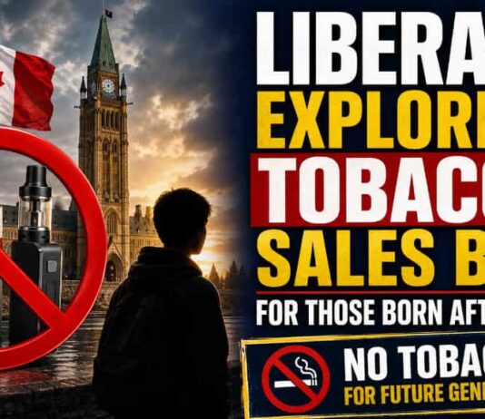 Ottawa studies a generational tobacco ban Liberals Examine Tobacco Ban