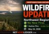 May 24 2026 Wildfire Update: No New Fires Reported Northwest Region No new fires were confirmed in the Northwest Region by the early evening of May 24
