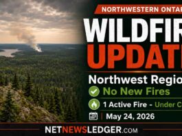May 24 2026 Wildfire Update: No New Fires Reported Northwest Region No new fires were confirmed in the Northwest Region by the early evening of May 24