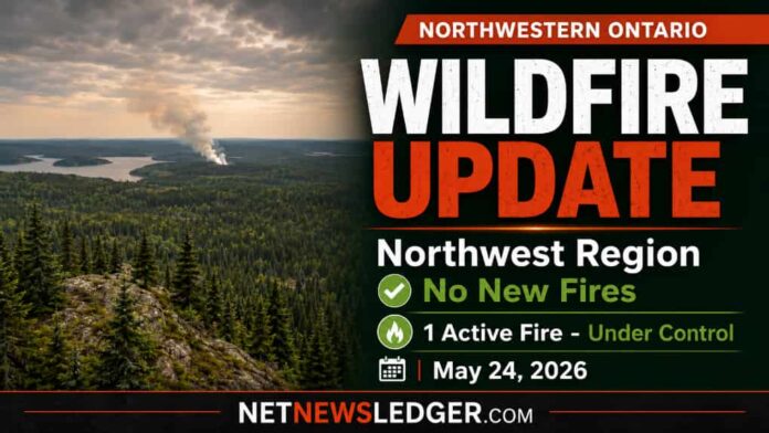 Northwest Region No new fires were confirmed in the Northwest Region by the early evening of May 24 Northwest Region No new fires were confirmed in the Northwest Region by the early evening of May 24