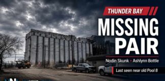 Thunder Bay Police seek help locating Nodin Skunk and Ashlynn Bottle Missing Person Nodin Skunk and Ashlyn Bottle May 2026