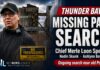 Search continues for Ashlynn Bottle and Nodin Skunk in Thunder Bay Missing Person Search Thunder Bay Chief Merle Loon
