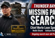 Search continues for Ashlynn Bottle and Nodin Skunk in Thunder Bay Missing Person Search Thunder Bay Chief Merle Loon