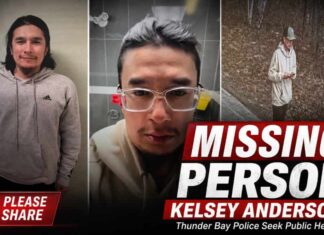 Thunder Bay police seek public help locating missing 36-year-old Kelsey Anderson The Thunder Bay Police Service is requesting the public’s assistance in locating 36-year-old Kelsey ANDERSON
