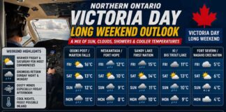 Victoria Day Long Weekend Weather Outlook for Northern Ontario First Nations Northern Ontario Victoria Day Weather Outlook 2026